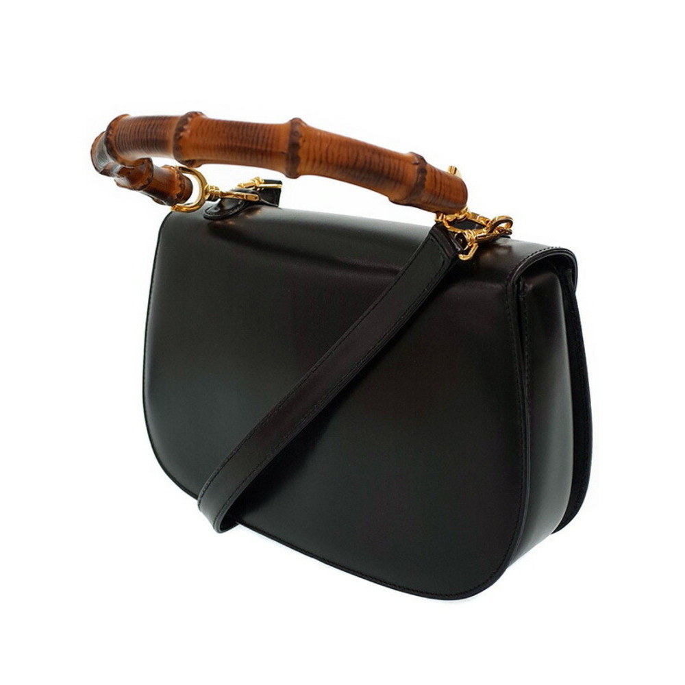 GUCCI Bamboo Shoulder Bag Handbag Bag - Picture 2 of 9